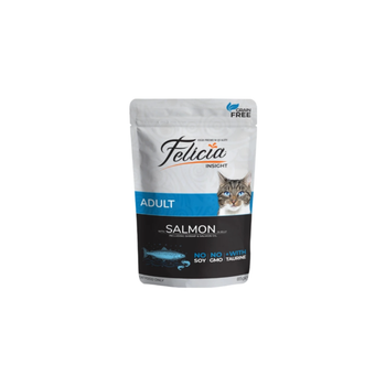 Felicia Wet Food For Adult Cats With Chicken And Shrimp & Salmon Oil In Jelly 85g