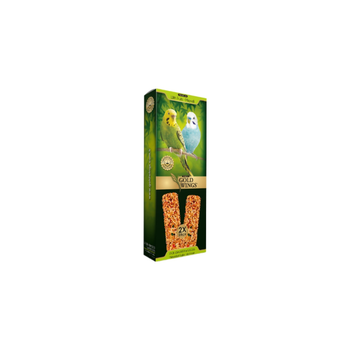 Gold Wings Treat For Budgies  Sticks With Fruits 2×65g