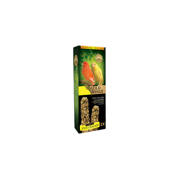 Gold Wings Treat For Canaries  Sticks With Honey & Egg 2×65g