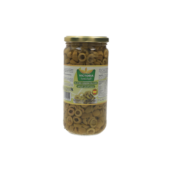 فيكتوريا زيتون اخضر شرائح 660جرام