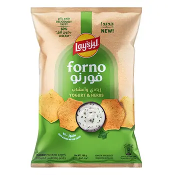 Lays Forno Yogurt & herbs potato chips 160g