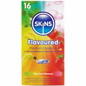 Skins Condom Flvrd.16Pieces