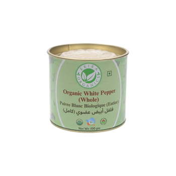 Erika Organics White Pepper Whole 100g