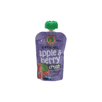 Organic Larder Apple & Berry Crush 100g