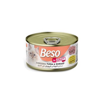 Beso Tuna & Shrimp Wet Cat Food 85g