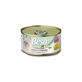 Beso Shredded Chicken Wet Cat Food 85g