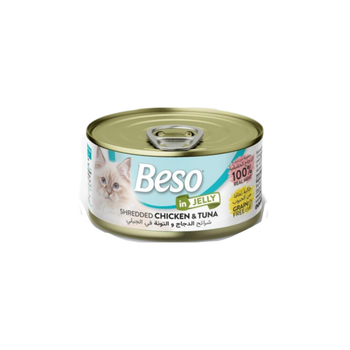 Beso Chicken & Tuna Wet Cat Food 85g