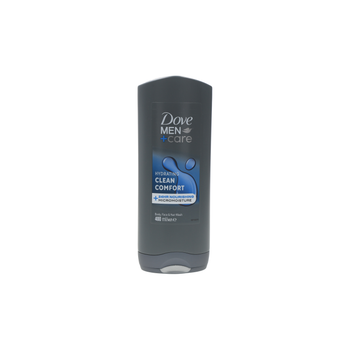 دوف للرجال+ غسول الجسم والوجه والشعر كير هيدرايتنغ كلين كومفرت مع تقنية الترطيب العميق لتغذية تدوم 24 ساعة 400مل