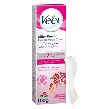 Veet Silk & Fresh Hair Removal Cream 100ml