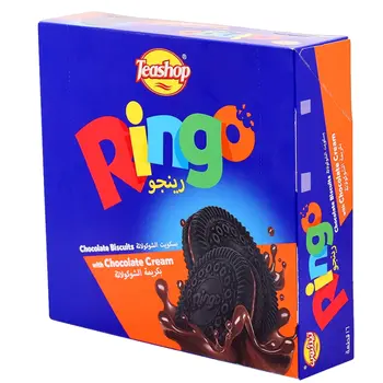 Ts Ringo Chocolate Hazelnut Biscuit 16x38g