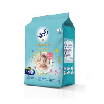 Rex Blue Tape Diapers New Born 16 Pieces