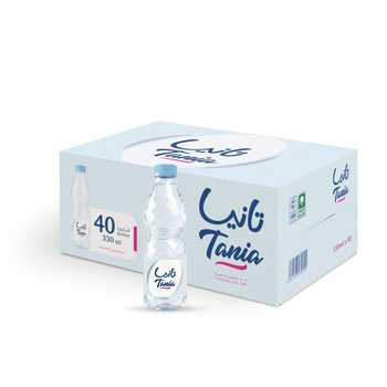 Tania Bottled Drinking Water 40x330ml
