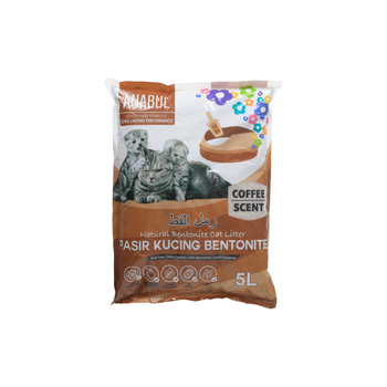 أنابول رمل قطط برائحة القهوة 5لتر