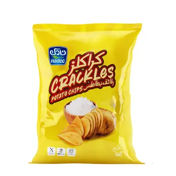 Nadec Crackles Salt Chips 155g