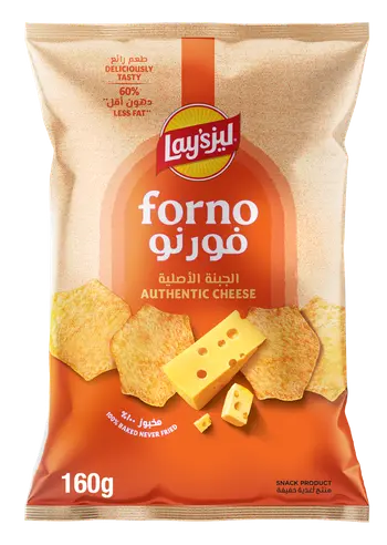 ليز شرائح بطاطس فورنو بالجبنة الأصلية 160جرام