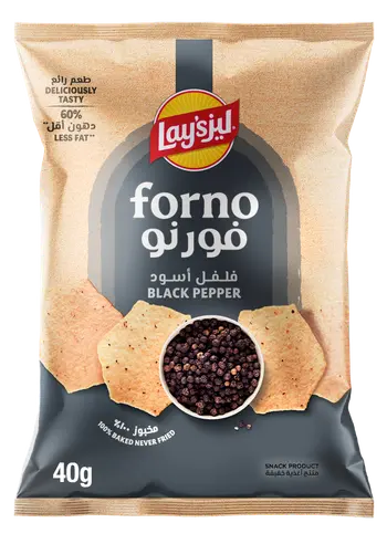 Lay's Forno Black Pepper 40g