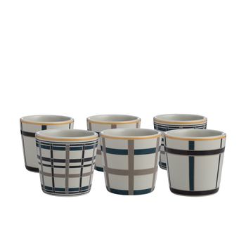 Blends Coffee Cups Set From Azoria 6Pieces