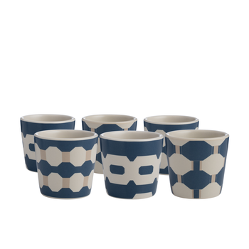 Blends Coffee Cups Set From Azoria 6Pieces