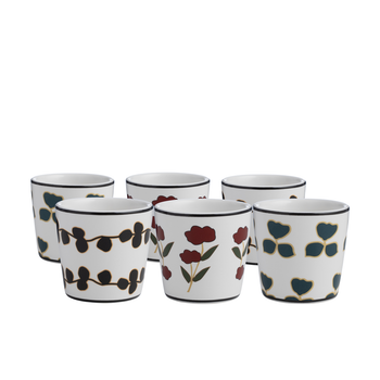 Blends Coffee Cups Set From Deliona 6Pieces