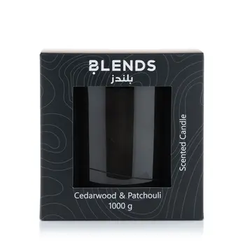 Blends Jar Candle Cedarwood And Patchouli 1000 Gram From Tila 1Piece