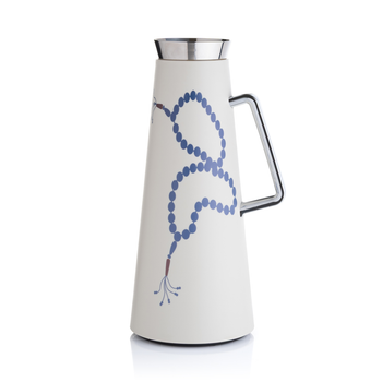 Blends Beads Beige 306° Spout Tea And Coffee Flask From Tila 1Piece