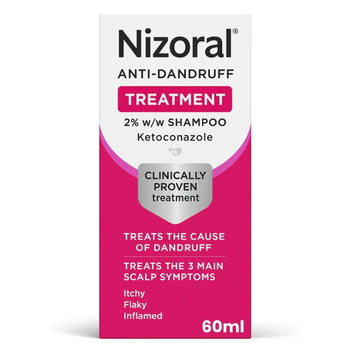 Nizoral Anti-Dandruff Shampoo 60Ml