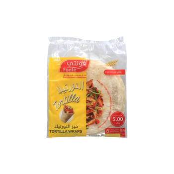 فونتي تورتيلا سادة 6×110جرام