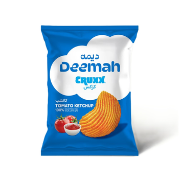 Deemah Cruxx Potato Chips Ketchup 75g