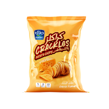 Nadec Crackles Cheese Chips 40g