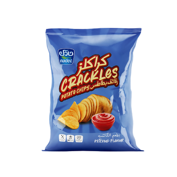 Nadec Crackles Tomato Ketchup Chips 40g