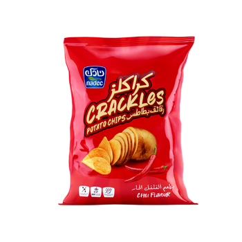 Nadec Crackles Spicy Chilli Chips 40g
