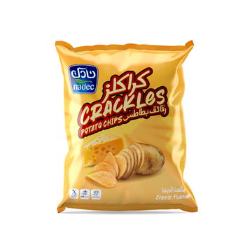 Nadec Crackles Cheese Chips 21g