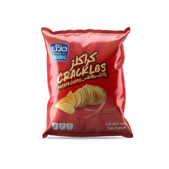 Nadec Crackles Spicy Chilli Chips 21g