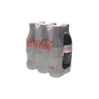 Coca Cola Light Glass Bottles 6x250ml