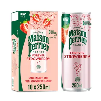 Maison Perrier Forever Sparkling Water Forever Strawberry 10x250 ml