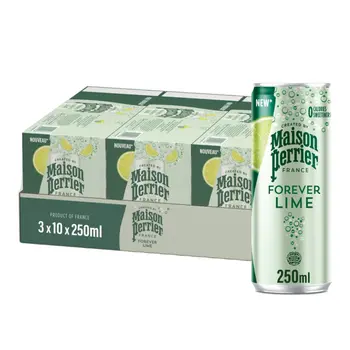 Maison Perrier Water Lime Can 3x250Ml