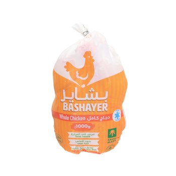 Bashayer Frozen Whole Chicken 1Kg