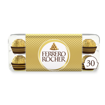 Ferrero Rocher Fine Hazelnut Milk Chocolates 30×375g