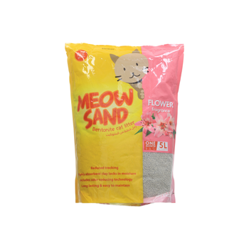 Meow Sand FLOWB Fragrance Clumping Cat Litter 5L