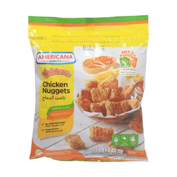 Americana Twisterzzz Mexican & Sriracha Chicken Nuggets 750g