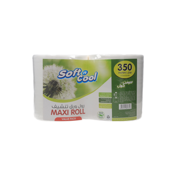 Soft N Cool Maxi Roll 1-Ply Value Pack 2x175m