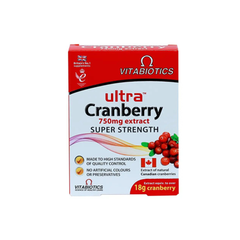 Vitabiotics Ultra Cranberry Tablets 30Pieces