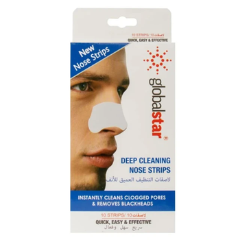 Global Star Deep Cleaning Nose Strips 10Pieces