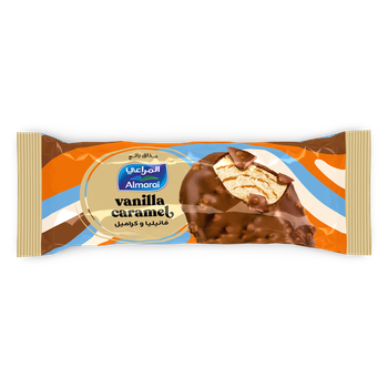 المراعي آيس كريم ستيك فانيليا وكراميل 90مل