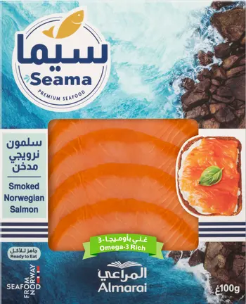 Seama Smoked Norwegian Salmon 100g