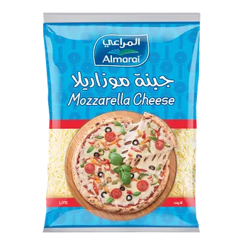 Almarai Mozaaaeella Shredded Lite Mozzarella Cheese 180g
