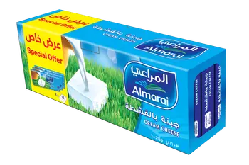 Almarai Cream Cheese 3x216g Pack