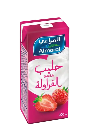 Almarai Strawberry Uht Milk 200 ml