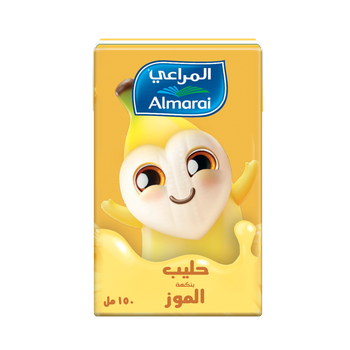 Almarai Banana Uht Milk 150 ml