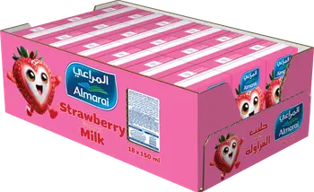 Almarai Nijoom Strawberry Flavoured Milk 18×150Ml